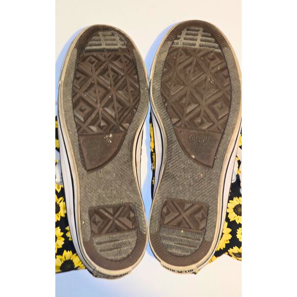 Sunflower Hi Top Chuck Taylor All Stars Size 10 - Picture 6 of 6